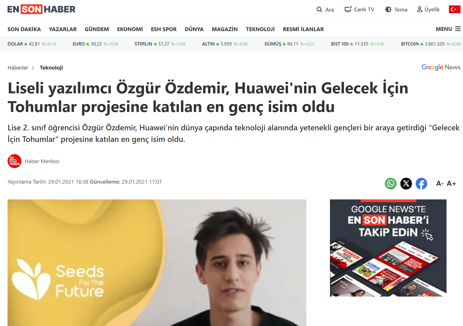 Huawei Seeds for the Future